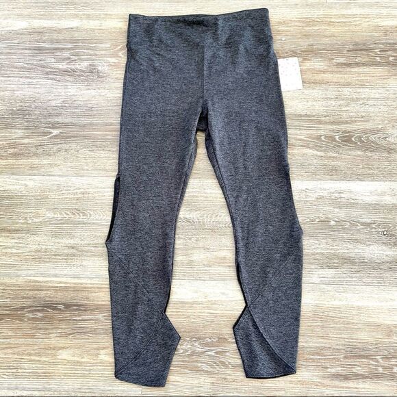 Free People movement Grey/black cut out leggings - Picture 2 of 11